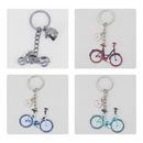 metal bicycle keychain pendant shared bicycle shape bag pendentpicture2