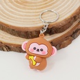 Cartoon animal keychain pendant creative fashion key ring car bag pendantpicture7