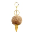 creative macaron cone ice cream shape luggage small gift plush pendentpicture22