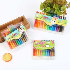 Wholesale children's rotating crayons washable not dirty hand painting graffiti pen