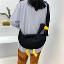 cute duck head canvas trendy funny ugly duck messenger shoulder bag 401810cmpicture7