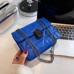 Einfache neue Modekette mit einer Schulter Messenger Square Bag 18,4 * 14,5 * 7,5 cm