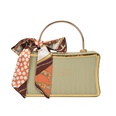 2022 fashion retro handheld silk scarf chain messenger box bag 20126cmpicture9