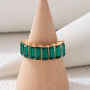 fashion rectangular multicolor diamond alloy single ring femalepicture10