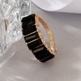 fashion rectangular multicolor diamond alloy single ring femalepicture15