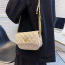 Texture fashion female new commuter simple one shoulder messenger small square bag 201256cmpicture8