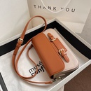 2022 new style stitching color messenger underarm small square bag 24513575cmpicture8