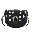checkerboard single shoulder messenger spring and summer new womens saddle bag 21187cmpicture14
