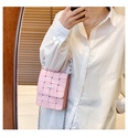 new fashion woven oneshoulder small square chain messenger bag 14185cmpicture21