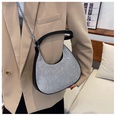 2022 new fashion rhinestone shoulder messenger chain crescent bag 2557523cmpicture12