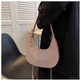 2022 new fashion rhinestone shoulder messenger chain crescent bag 2557523cmpicture16