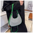 2022 new fashion rhinestone shoulder messenger chain crescent bag 2557523cmpicture18