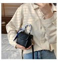 Spring new womens fashion simple oneshoulder square messenger mini bag 11117cmpicture12