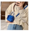 Spring new womens fashion simple oneshoulder square messenger mini bag 11117cmpicture16