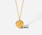 Fashion Titanium Steel Necklace Plated18K Gold Stainless Steel Necklace NHJIE644449picture13