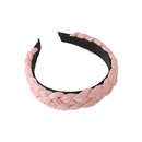 pink bow pearl chain twist headband girl hair accessoriespicture11