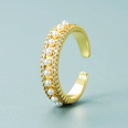 new fashion jewelry pearl microencrusted zircon womens full diamond copper ringpicture12