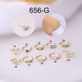 New 08X8MM color zircon nose ring piercing nose copper jewelrypicture22