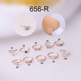 New 08X8MM color zircon nose ring piercing nose copper jewelrypicture31