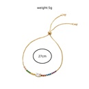 2020 neue einfache Mode Persnlichkeit Farbe Zirkon verstellbare venezianische Armband Schmuckpicture24