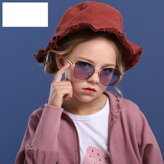 2022 new metal fashion children's polarized sunglasses