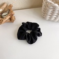 fashion satin hair ring simple solid color retro hair rope headwear NHMS646780picture16
