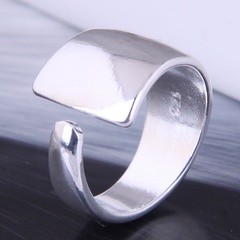 fashion new solid color trendy simple open copper ring wholesale