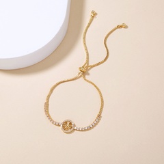 Fashion New Micro Inlay Zircon Tree of Life Elements Adjustable Venetian Bracelet Jewelry