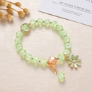 womens fashion crystal daisy pendent braceletpicture20