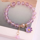 womens fashion crystal daisy pendent braceletpicture22