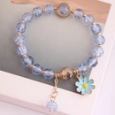 womens fashion crystal daisy pendent braceletpicture23