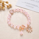womens fashion crystal daisy pendent braceletpicture24