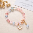womens fashion crystal daisy pendent braceletpicture30