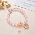womens fashion crystal daisy pendent braceletpicture33