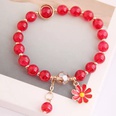 womens fashion crystal daisy pendent braceletpicture34