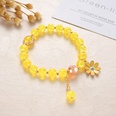 womens fashion crystal daisy pendent braceletpicture37