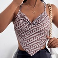 Fashion new spring and summer plaid print camisolepicture12