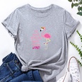 Letter Firebird Fashion Print Ladies Loose Casual TShirtpicture22