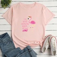 Letter Firebird Fashion Print Ladies Loose Casual TShirtpicture29