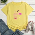 Letter Firebird Fashion Print Ladies Loose Casual TShirtpicture30