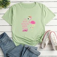 Letter Firebird Fashion Print Ladies Loose Casual TShirtpicture34