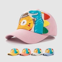 Children's dinosaur alphabet hat baby cartoon cute sunshade cap