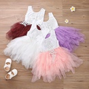new summer hollow childrens skirt lace longsleeved white princess skirtpicture9