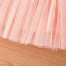 childrens new bow shortsleeved dress girl baby mesh skirtpicture8