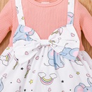 Cartoon baby cute dress new spring and autumn elephant print childrens skirtpicture8