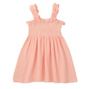 little girl suspender skirt clothes 2022 summer girls pink twist dresspicture10