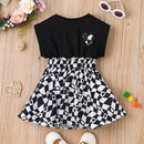 summer girls stitching dress Korean childrens vest skirt heart Aline skirtpicture6