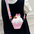 cute strawberry oneshoulder messenger fashion cartoon silicone coin purse childrens bag13144cmpicture11