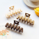 Autumn and winter retro coffeecolored hair large shark clips girls hair accessories NHJXI648287picture7