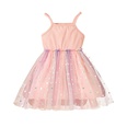 Summer baby cute suspender skirt girl pink mesh skirt summer dresspicture11